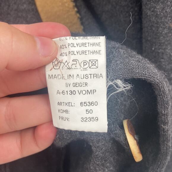 Geiger gray wool jacket - Picture 7 of 8